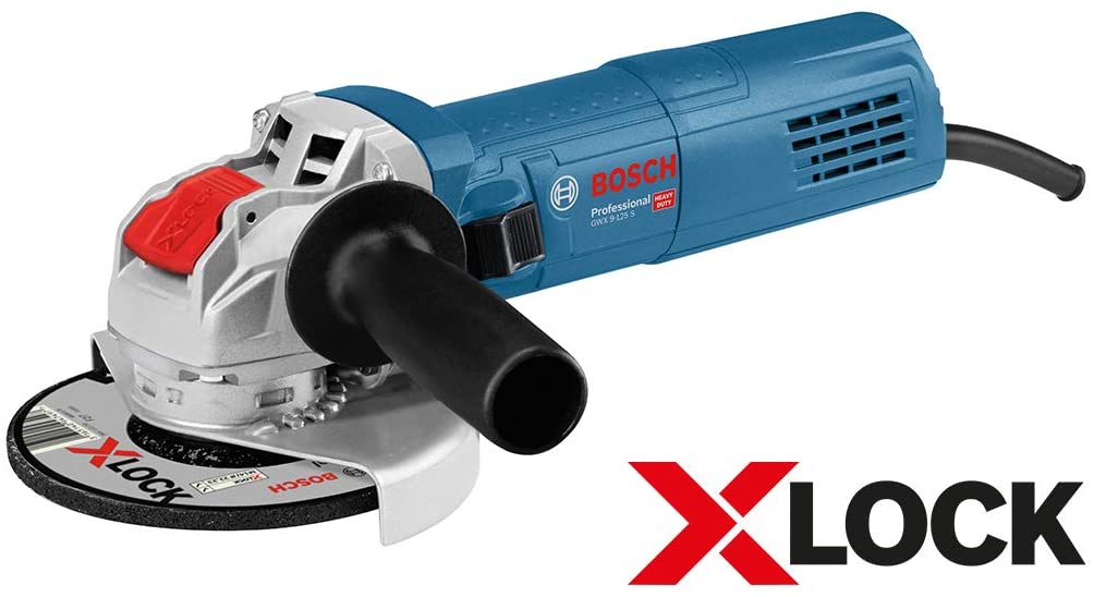 BOSCH GWX 9-125 S X-Lock 5-inch Angle Grinder - เครื่องเจียรไฟฟ้า 5 นิ้ว X-Lock Bosch รุ่น GWX 9-125 S - 06017B2000