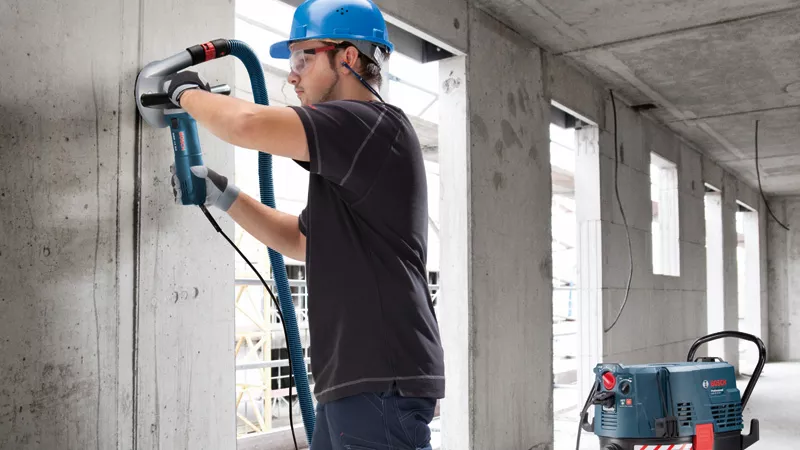 BOSCH GAS 55 M AFC Corded Dust Extractor - เครื่องดูดฝุ่นแบบมีสาย BOSCH รุ่น GAS 55 M AFC (55 ลิตร/ 1,200w) - 06019C3360