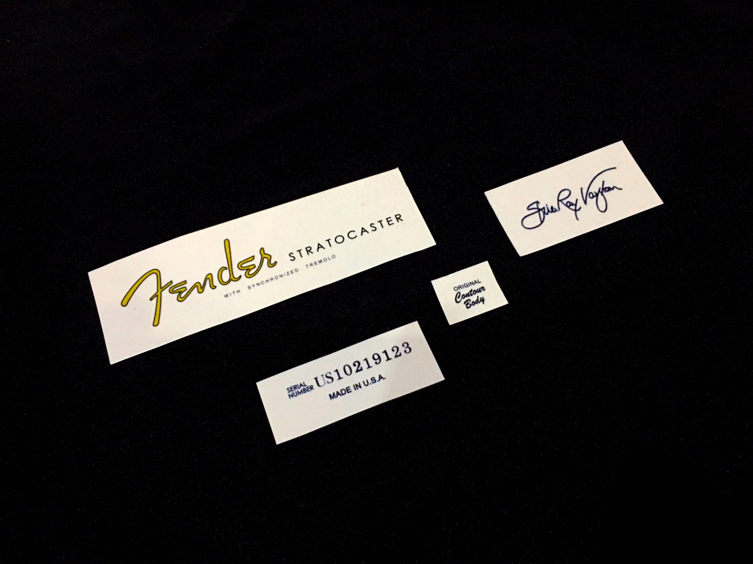 Fender Stratocaster (SRV) Stevie Ray Vaughan Signature