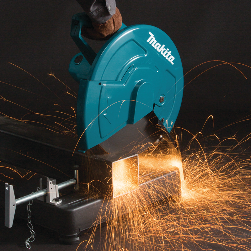 MAKITA LW1401 Metal Cut-off Saw - แท่นตัดไฟเบอร์ตัดเหล็ก ขนาด 14 นิ้ว MAKITA รุ่น LW1401