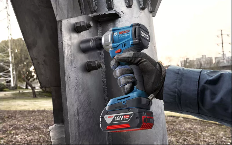BOSCH GDS 18V-350 18v Impact Wrench - บล็อคกระแทกไร้สาย Li-Ion 18V. BOSCH รุ่น GDS 18V-350
