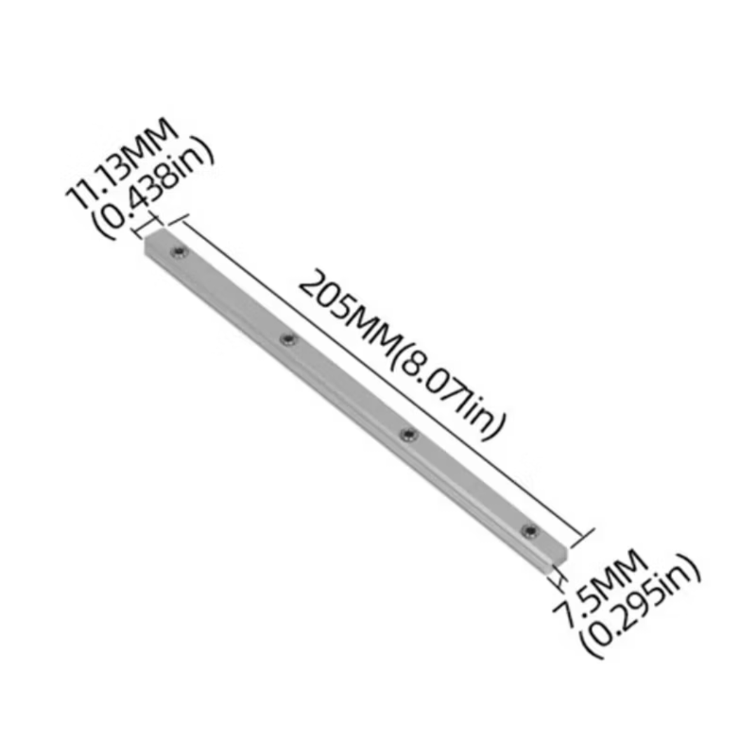 SIT TOOL 198885-9 Guide Rail Connector for Festool and Makita Track Saw Rail- ตัวต่อรางสำหรับเลื่อยราง Festool และ Makita SIT TOOL รุ่น 198885-9