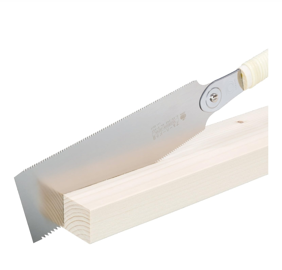 Gyokucho Razorsaw - Double Edge Ryoba for Hardwoods - Smooth & Accurate Cuts 240mm - เลื่อยญี่ปุ่นสองหน้า Ryoba ตัดได้ทั้งตามเสี้ยน และขวางเสี้ยน ขนาด 240 มม. (Made in Japan)