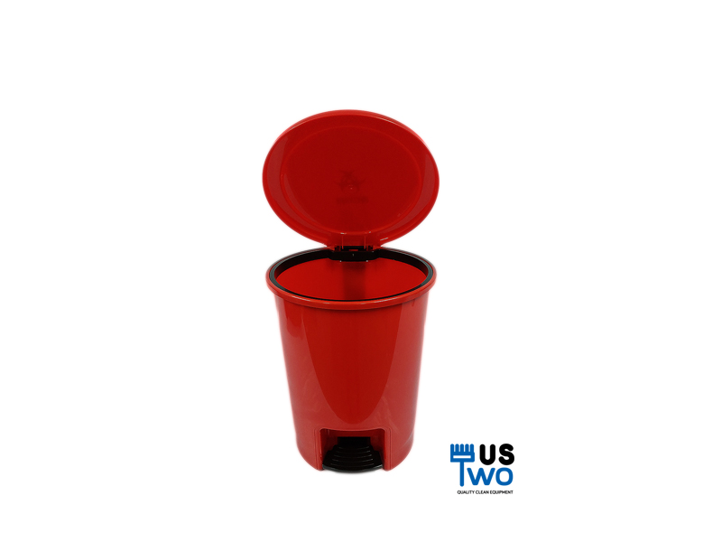 ถังขยะแบบเหยียบ ทรงกลมขนาด 12 ลิตร