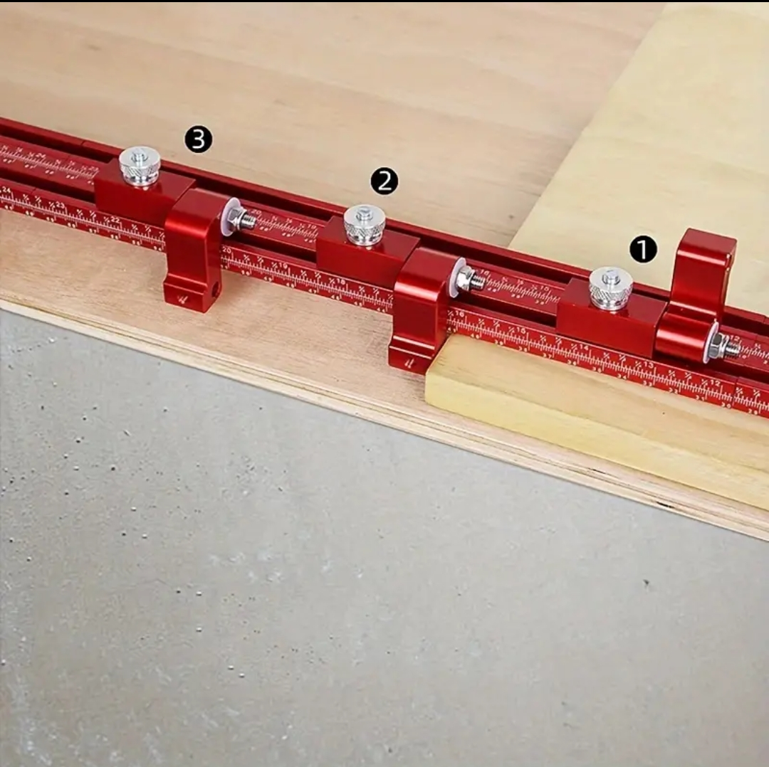 SIT TOOL SIT-FD0150 Aluminum Offset Base System for FESTOOL DOMINO DF 500 and DF 700 - จิ๊กช่วยตั้งระยะการเจาะ ของเครื่องเจาะเดือยโดมิโน ยาว 150มม สำหรับFestool ทั้งรุ่น DF 500 และ DF 700 - SIT-FD0150