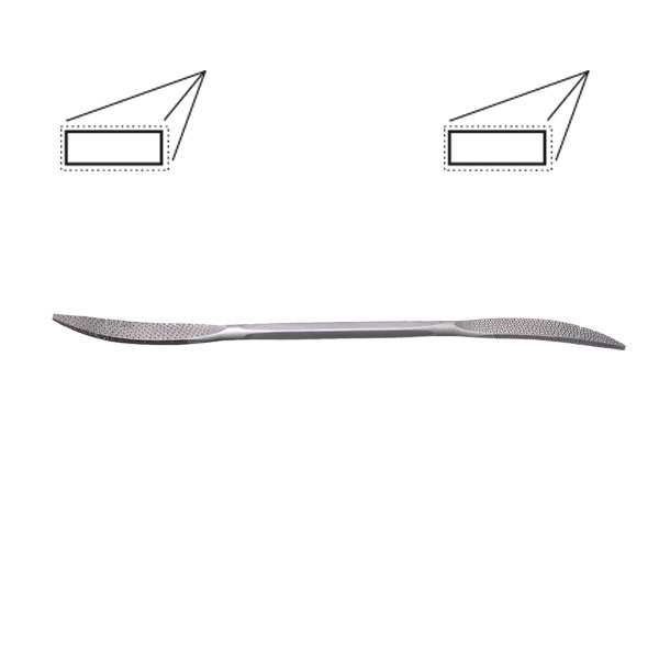NAREX Riffler Rasp- บุ้งงานแกะสลัก หรือตะไบขนาดเล็ก ยาว 180 มม. (Made in Czech Republic)