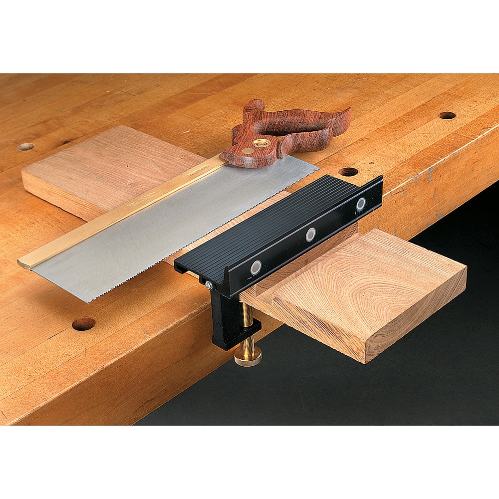 VERITAS Magnetic Saw Guide, 8-inch (200mm.)/ 14-inch (350mm) - รั้วนำตัดบังคับด้วยแม่เหล็กให้เลื่อยมือได้ตรงแนว ขนาด 8 นิ้ว (200 มม.) และ 14 นิ้ว (350 มม.) พร้อมแคล้มป์ขนาด 2 นิ้วให้เลือกซื้อ (Made in Canada)