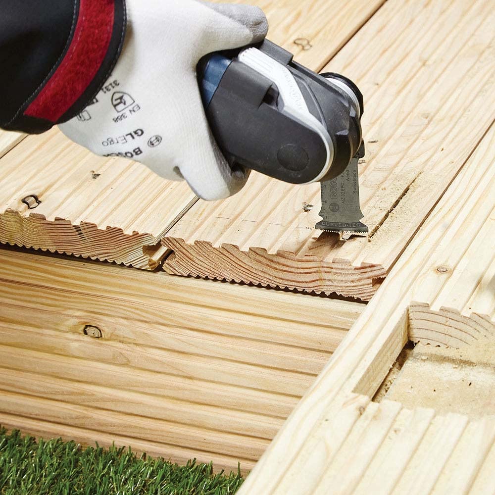 BOSCH 2608661696 Flooring and Installation set (4 Piece) - ชุดใบสำหรับงานพื้น ใช้กับเครื่องมืออเนกประสงค์ ได้ทุกยี่ห้อ - 2608661696