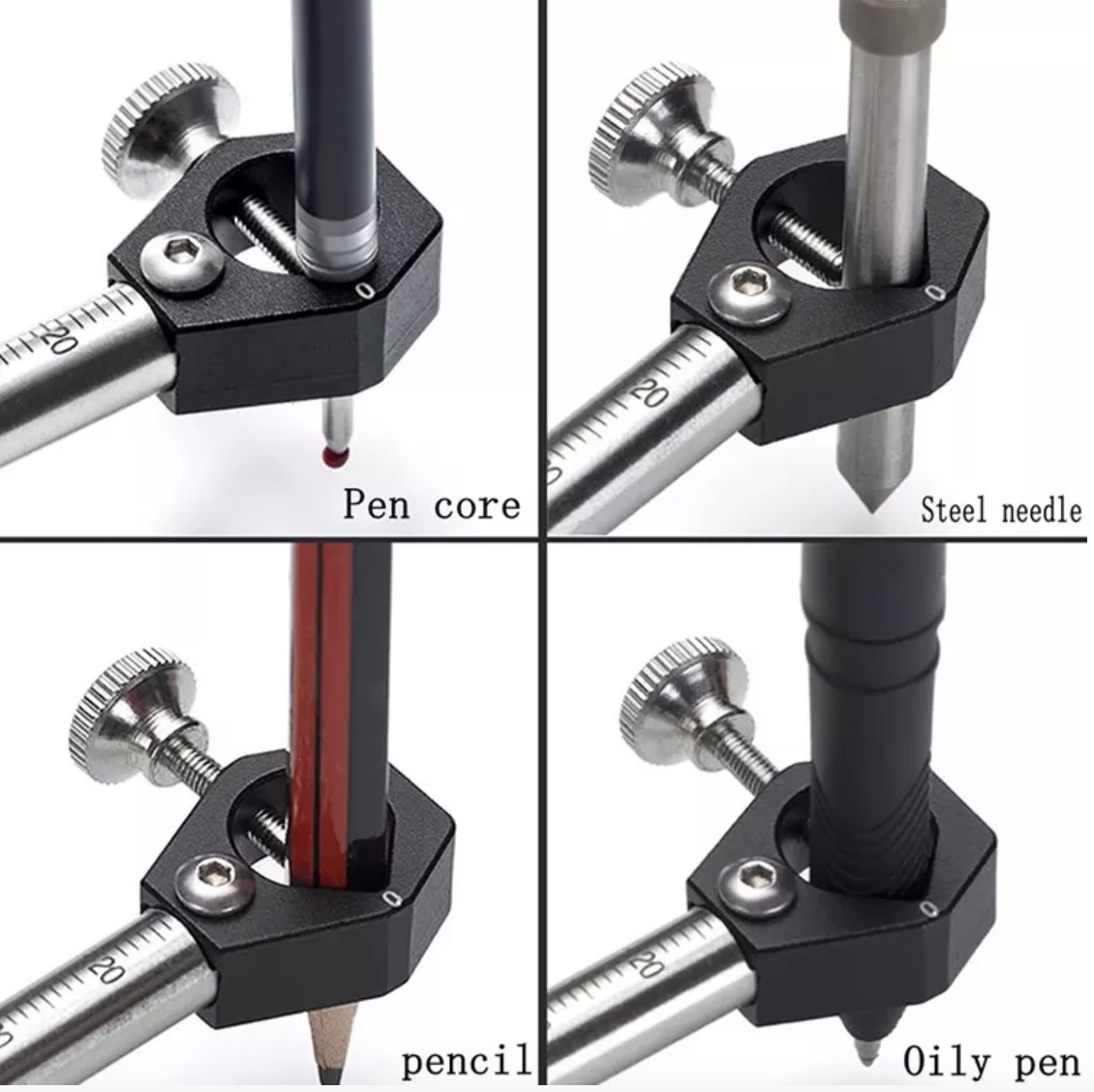 HONGDUI YH-10 Woodworking Linear Arc Scribe - ขอขีดไม้ Hongdui รุ่น YH-10