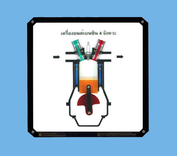 เครื่องยนต์เบนซิน 4 จังหวะ (คู่มือการใช้สื่อ/สไลด์อิเล็กทรอนิกส์) ITED-MT 07052-01