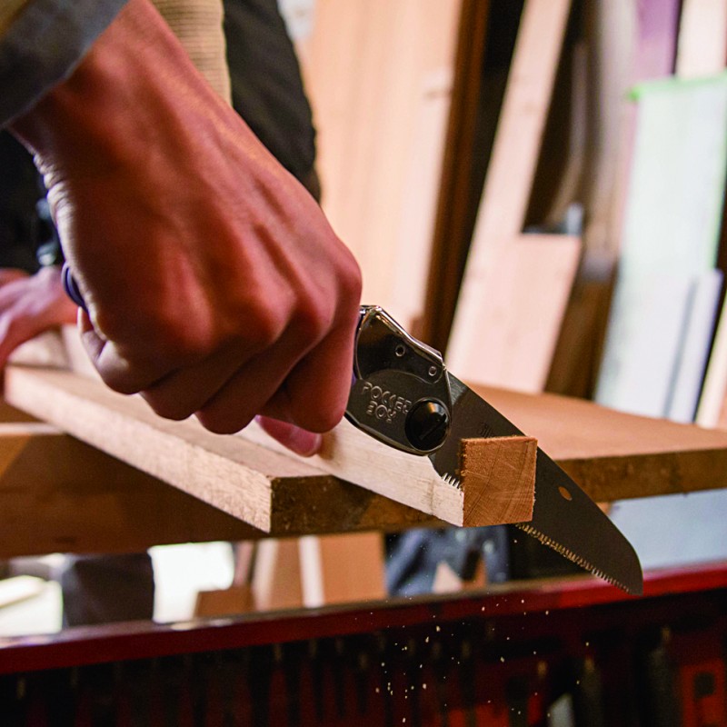 SILKY Pocket Boy Folding Pruning Saw - เลื่อยพับตัดกิ่งไม้ (Made in Japan)