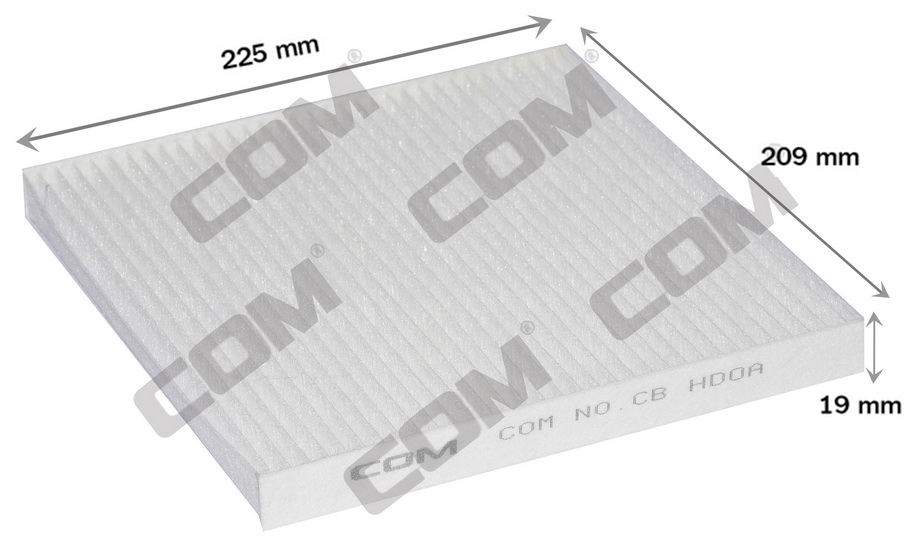 กรองอากาศ กรองแอร์ NISSAN ALMERA อัลเมร่า MARCH มาร์ช NOTE โน๊ต 1.2 ปี 2010-ON ,ไส้กรอง COM