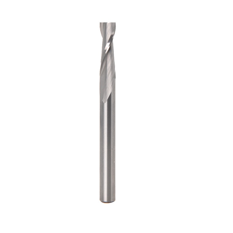 SIT TOOL SIT-RU2102 Solid Carbide Up Cut Spiral Bit, 1" Cutting Length, 3" Bit Length - 1/4" Shank - ดอกทริมเมอร์ชนิดคาร์ไบด์ทั้งแท่ง คมแบบเกลียวยาว 1" 2 ชุดกัดขึ้น ความยาวดอก 3นิ้ว แกน 1/4 นิ้ว รุ่น SIT-RU2102