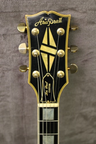 Aria Pro II Les Paul Custom [Silver Metallic]
