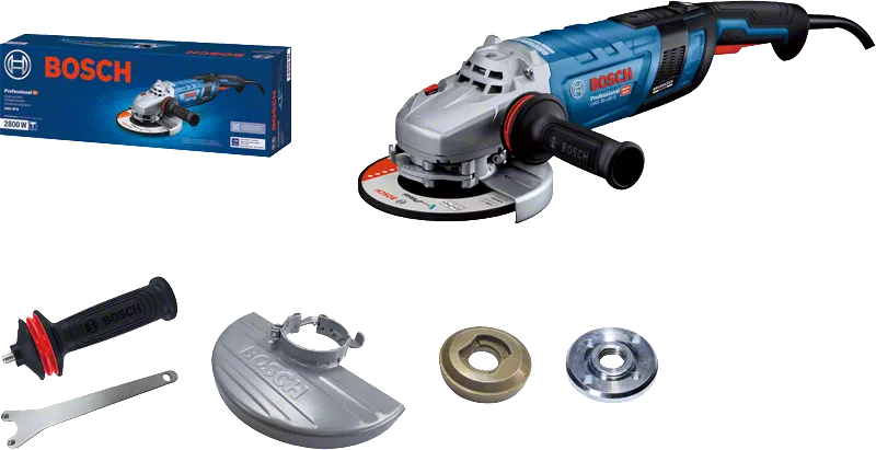 BOSCH GWS 30-180 B 1800mm (7-inch) Angle Grinder - ลูกหมูขนาด 180มม (7นิ้ว) เครื่องเจียรไฟฟ้าทรงพลัง 2,800 วัตต์ รุ่น GWS 30-180 - 06018G0000