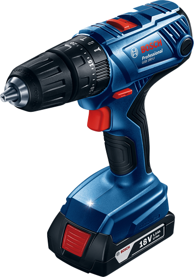 BOSCH GSB 180-LI สว่านกระแทกไร้สาย Li-on 18V. (แบต 2 x 1.5 Ah)- 06019F83K0