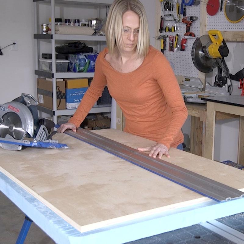 Kreg Accu-Cut Circular Saw Guide - ตัวนำช่วยในการตัดไม้ด้วยเลื่อยวงเดือน