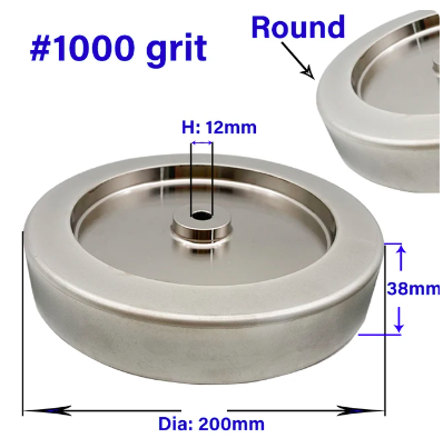 SIT TOOL 200mm (8 Inch) CBN Grinding Wheels for Tormek T3/T4 Sharpening System - 80, 160 400 and 1000 Grit - 200mm Dia*50mm Wide*12mm Arbor - หินลับ CBN ขนาด 200มม (8นิ้ว) มีความละเอียด 80, 160, 400 และ 1000 กริต (สินค้าสั่งซื้อล่วงหน้า Pre Order)