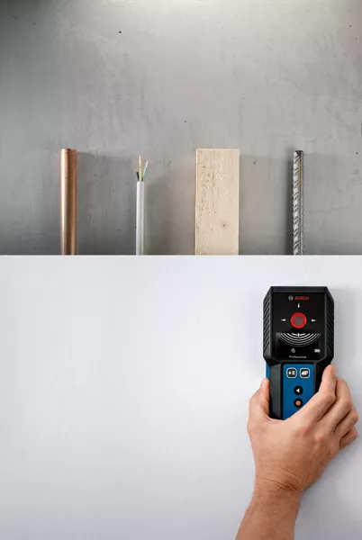 BOSCH GMS 120-27 Metal Detector and Wall Scanner- เครื่องสแกนหาเหล็ก Bosch รุ่น GMS 120-27 - 0601081700