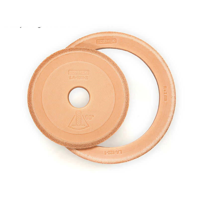 TORMEK LA-122 Set of Standard Spare Discs for LA-120 - อะไหล่แผ่นล้อหนังขัดเงา และลบเกษร แบบโปรไฟล์ ขนาด 120มม. ใช้เปลี่ยนหนังเดิมของ LA-120 (สินค้าสั่งซื้อล่วงหน้า Pre Order)