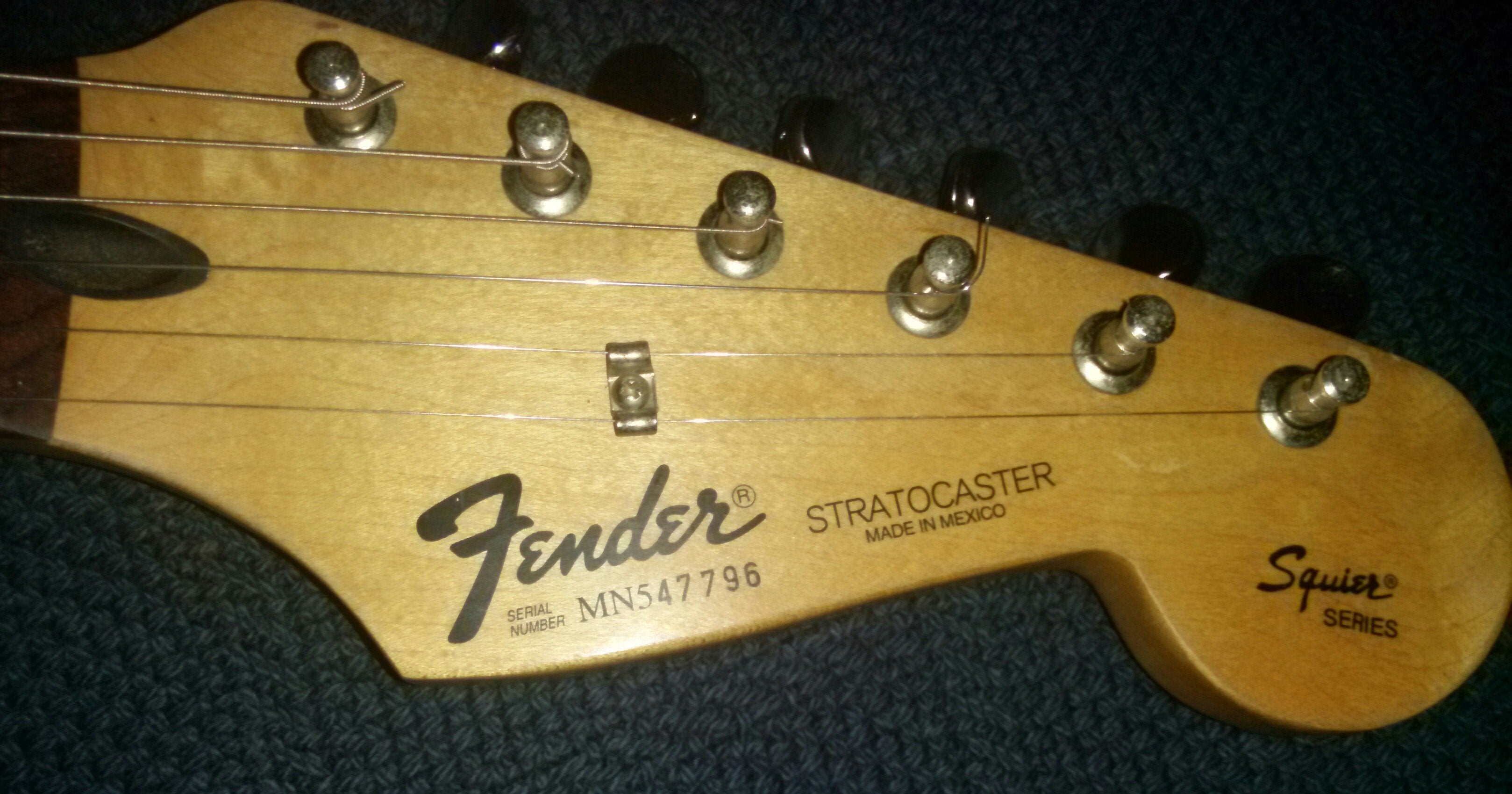 Fender Stratocaster Mexico Squier Series