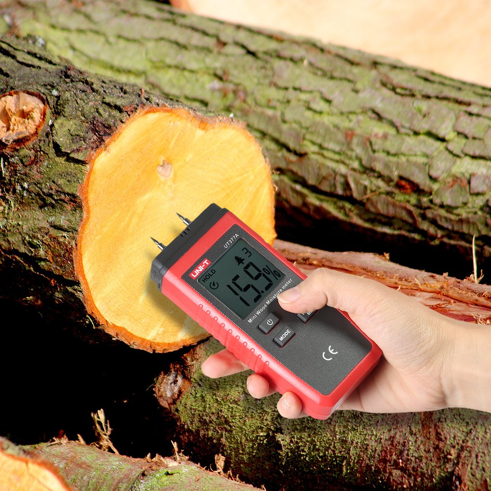 UNI-T Digital Wood Moisture Meter with LCD Backlight - เครื่องวัดความชื้นไม้แบบดิจิตอล