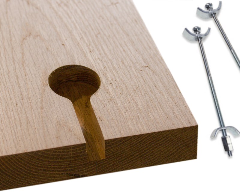 HAFELE Worktop Connector - ตัวยึดต่อไม้ (ยึดท๊อป) Hafele