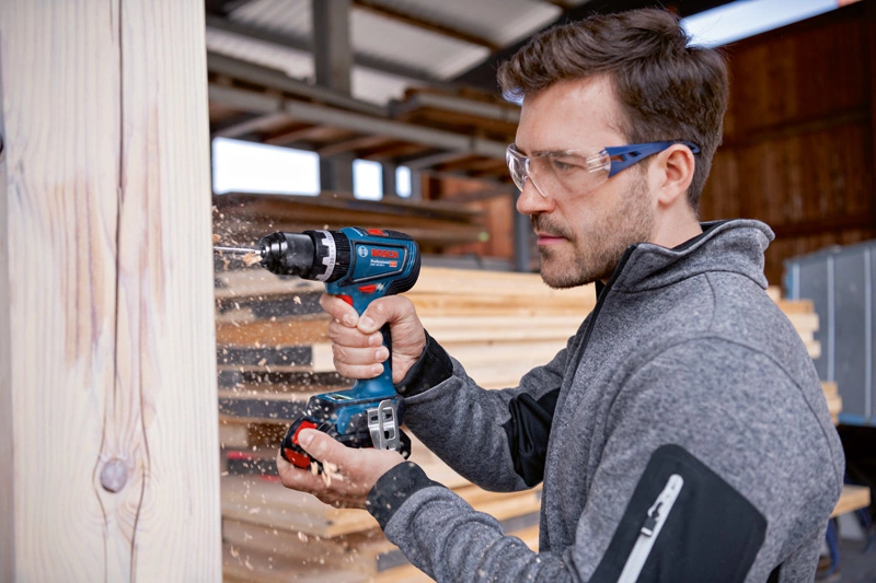 BOSCH GSB 18V-90 C Cordless Drill and Driver (Tool only, without battery and charger) - สว่านไขควงกระแทกไร้สาย LI-Ion 18V รุ่น GSB 18V-90 C (ไม่มีแบตเตอรี่ ไม่มีแท่นชาร์จ) - 06019K61L0