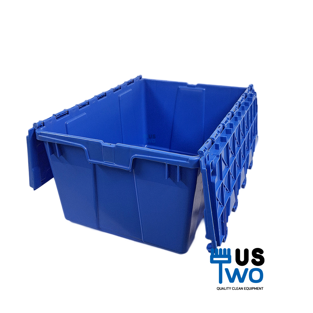 ลังพลาสติกทึบ ฝาพับคู่ 50 ลิตร