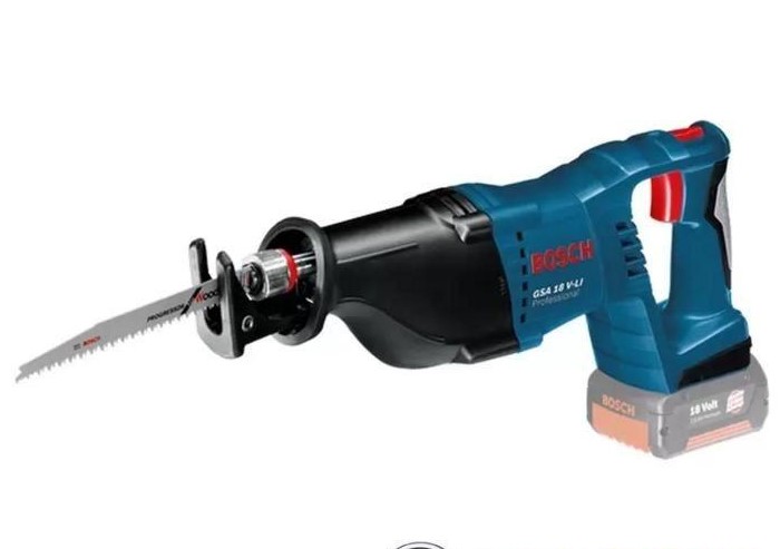 BOSCH GSA 18 V-LI 18 V Cordless Reciprocating Saw without Battery without charger - เลื่อยชักไร้สาย บ็อช รุ่น GSA18V-LI ตัวเปล่า (ไม่มีแบตเตอรี่ ไม่มีแท่นชาร์จ)