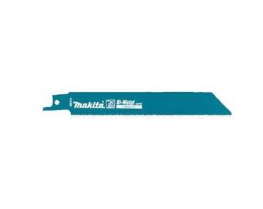 MAKITA D-51633 152mm (6-inch) Bi-Metal Reciprosaw Blade for Metal (2 Blades/ pack) - ใบเลื่อย เลื่อยชัก ขนาด 152มม (6 นิ้ว) มากีต้า รุ่น D51633 (จำหน่ายแพ๊คละ 2ใบ)
