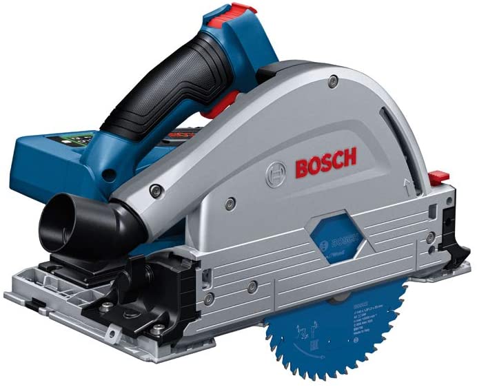 BOSCH GKT 18V-52 GC Cordless plunge circular saw - เลื่อยรางไร้สายใช้แบตเตอรี่ 18 โวลท์ และกล่องใส่เลื่อย L-Boxx - 06016B4000