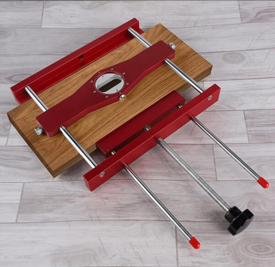 SIT TOOL MJDJ-001 2-in-1 Aluminum Loose Tenon Joinery and Doweling Jig - จิ๊กเจาะเดือยเหลี่ยมอลูมิเนียม แบบถอดได้ และจิ๊กเจาะรูเดือยกลมในตัวเดียวกัน