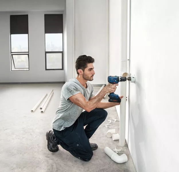 BOSCH GSB 18V-65 Cordless Drill and Driver - สว่านไขควงกระแทกไร้สาย LI-Ion 18V รุ่น GSB 18V-65