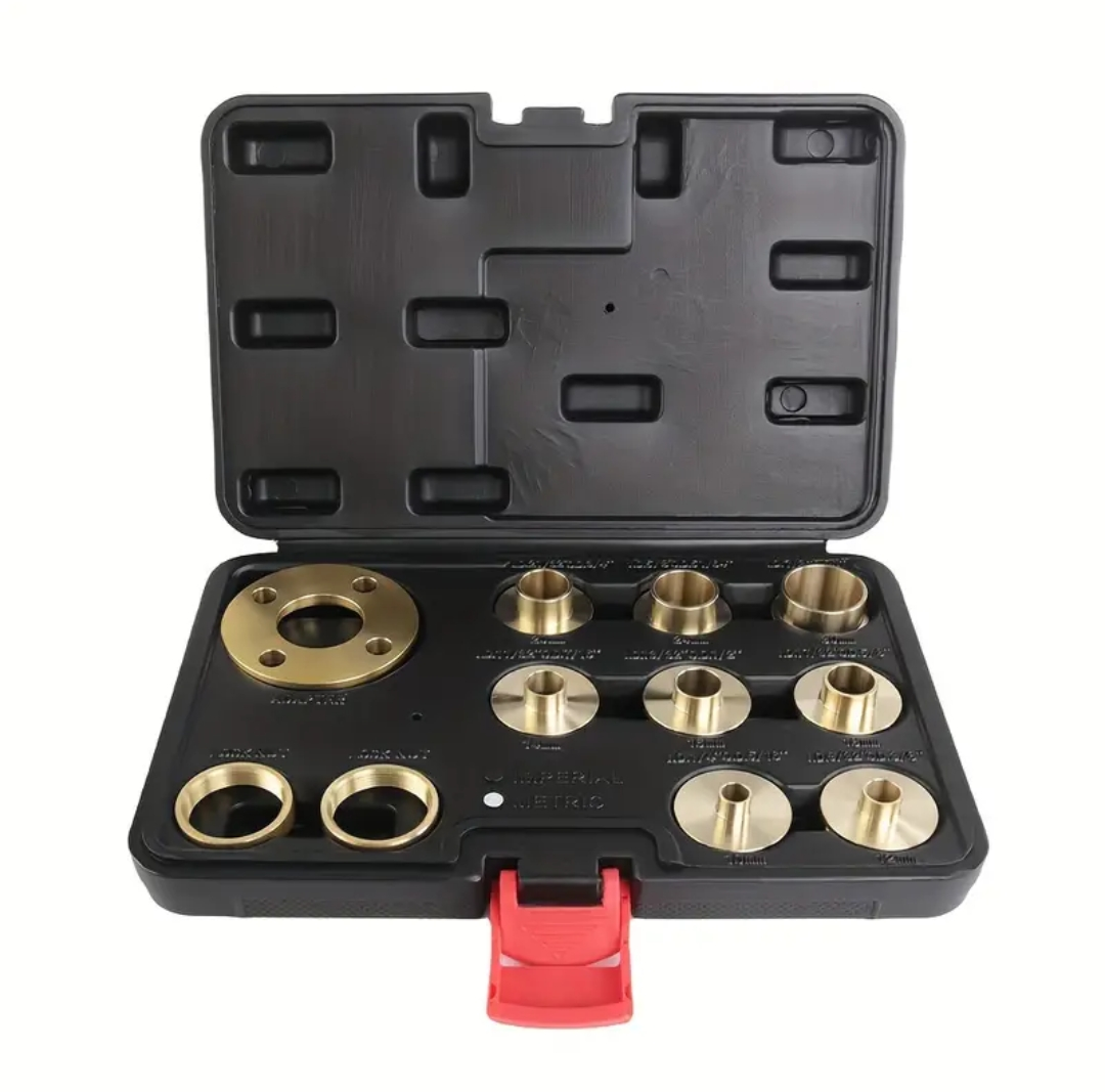 SIT TOOL GB1128 11-Piece Router Template Guide Set - ชุดนำเดินตามแบบ 11 ชิ้น สำหรับเร้าเตอร์