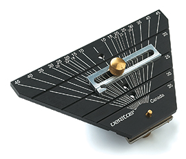VERITAS Skew Registration Jig - จิ๊กสำหรับวัดมุมองศาตัดของใบกบที่มีคมเฉียง (Made in Canada)