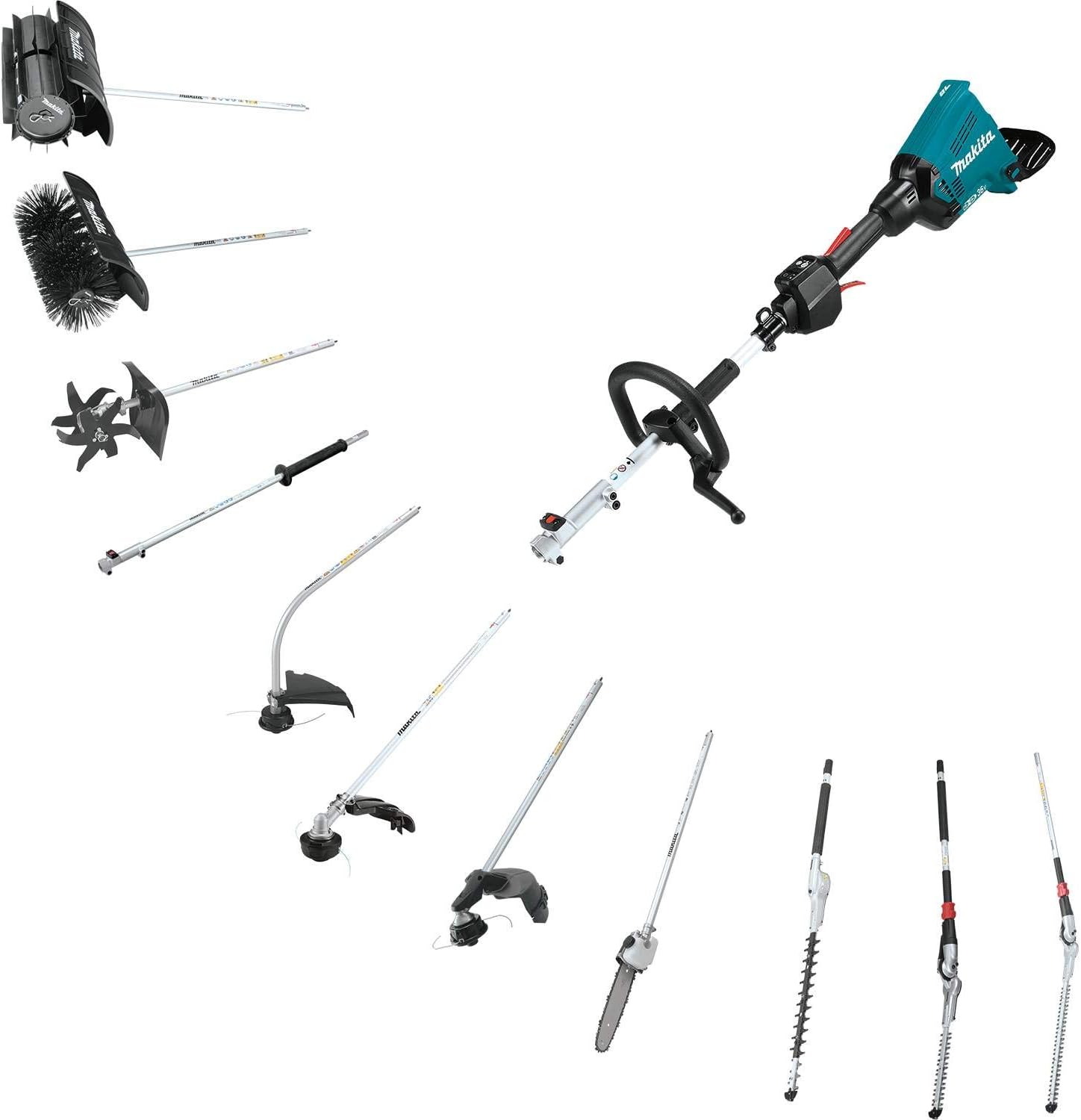 MAKITA KR401MP Cultivator Couple Shaft Attachment- หัวเครื่องพรวนดิน Makita รุ่น KR400MP สำหรับเครื่องมืองานสวนอเนกประสงค์ DUX60, DUX18