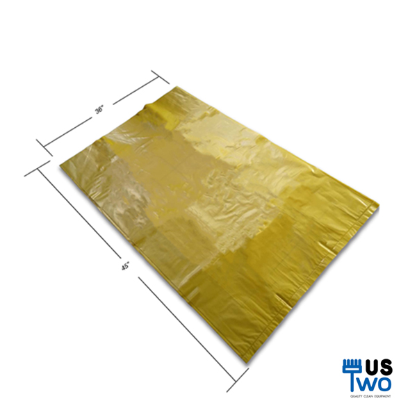 ถุงขยะสีเหลือง ขนาด 36x45"