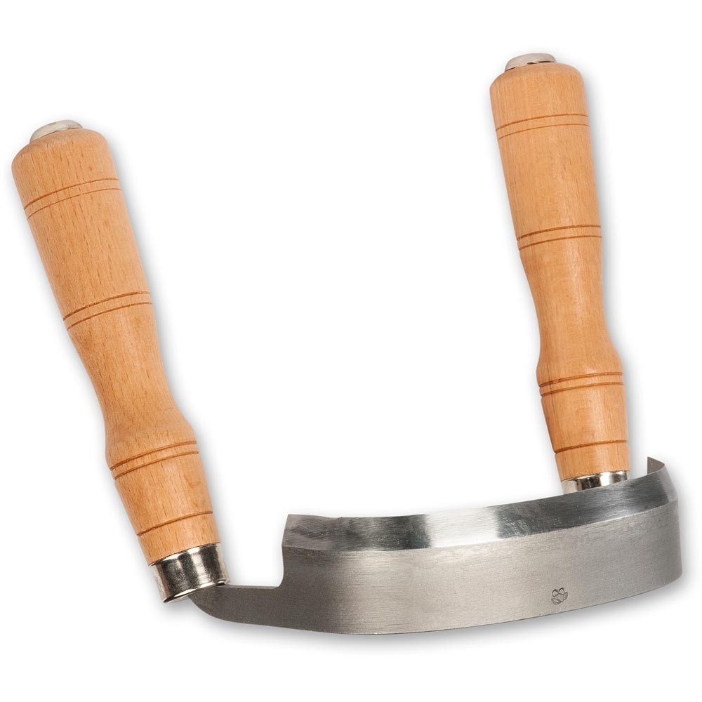 KIRSCHEN (Two Cherries) Inshave or Scorp - Draw Knives - มีดเหลาไม้แบบใบมีดโค้งเกือกม้า ขนาด 170มม. (Made in Germany)