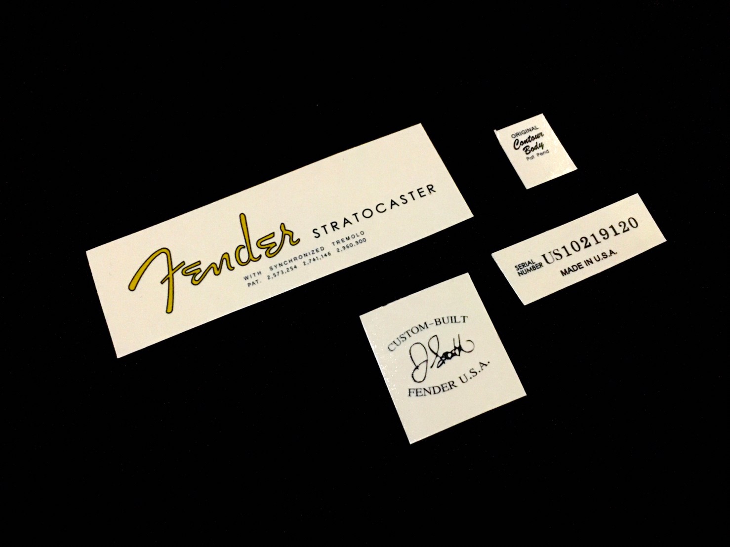 Fender Stratocaster Masterbuilt Jason Smith