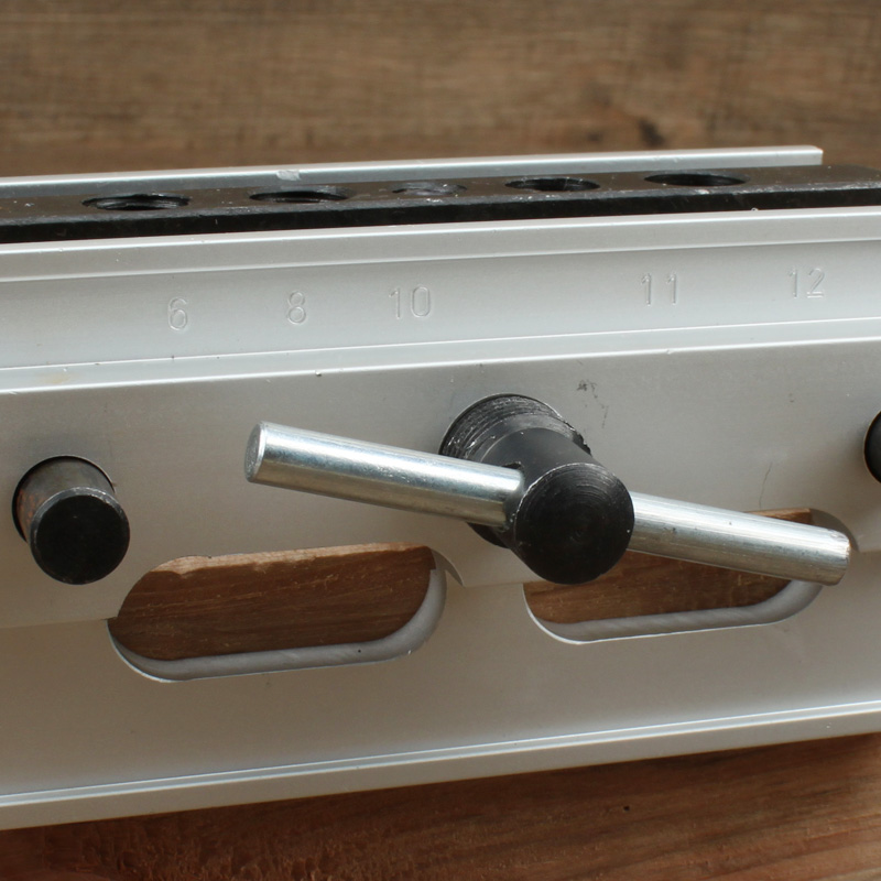 MYTEC - Metric Self Centering Dowel Jig - จิ๊กเจาะเดือยกลม แบบเจาะกึ่งกลางไม้โดยอัตโนมัติ ขนาดเดือยไม้ 6, 8 และ 10มม.