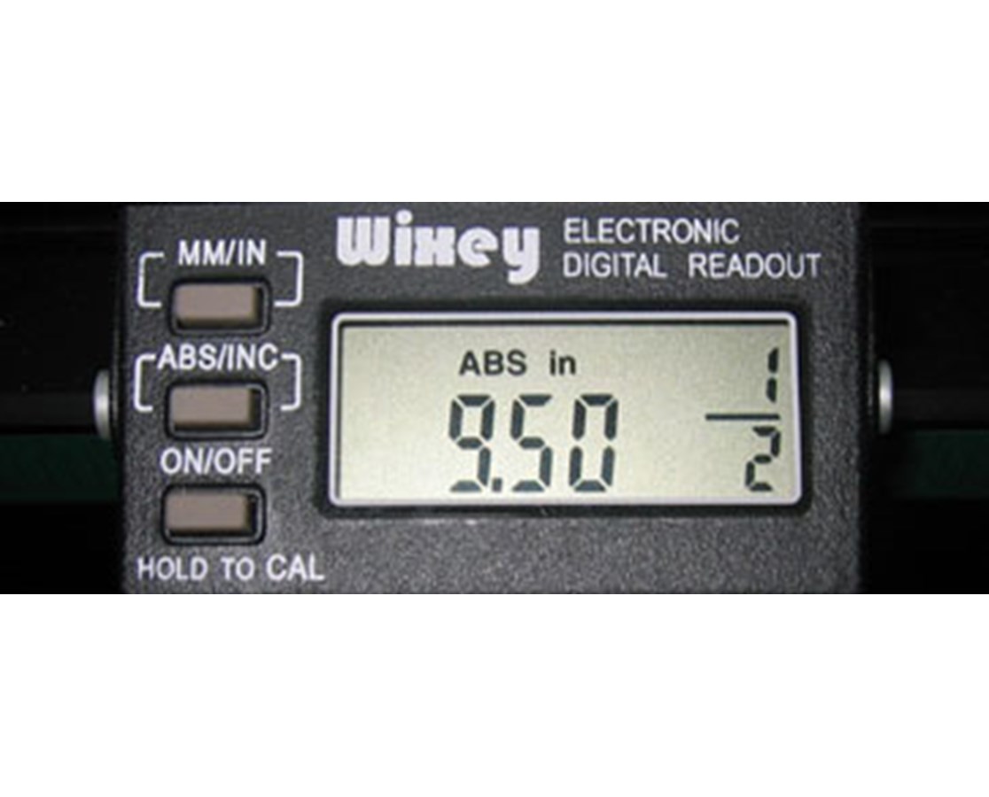 WIXEY WR700 - Saw Fence Digital Readout (เครื่องอ่านระยะรั้วโต๊ะเลื่อยแบบดิจิตอล WR700 Type 2)