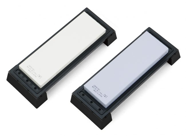 SUEHIRO CR-4800 Cerax Combination Stone, Grit 6000/1000 - หินน้ำลับคม CR-4800 Cerax สองหน้า 6000/1000grit (Made in Japan)