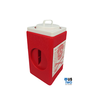 กล่องทิ้งเข็มฉีดยา ขนาด 3.5 ลิตร