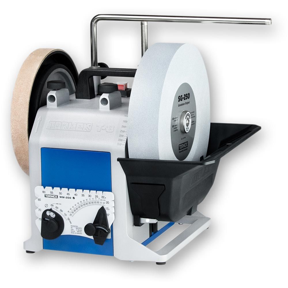 TORMEK T-8 ORIGINAL -10-inch Original Water Cooled Sharpening System with RB-180 Base - เครื่องมือลับคมแบบหล่อเย็นด้วยน้ำ Tormek รุ่น T-8 Original พร้อมฐานหมุนได้ RB-180 (สินค้าสั่งซื้อล่วงหน้า Pre-order)