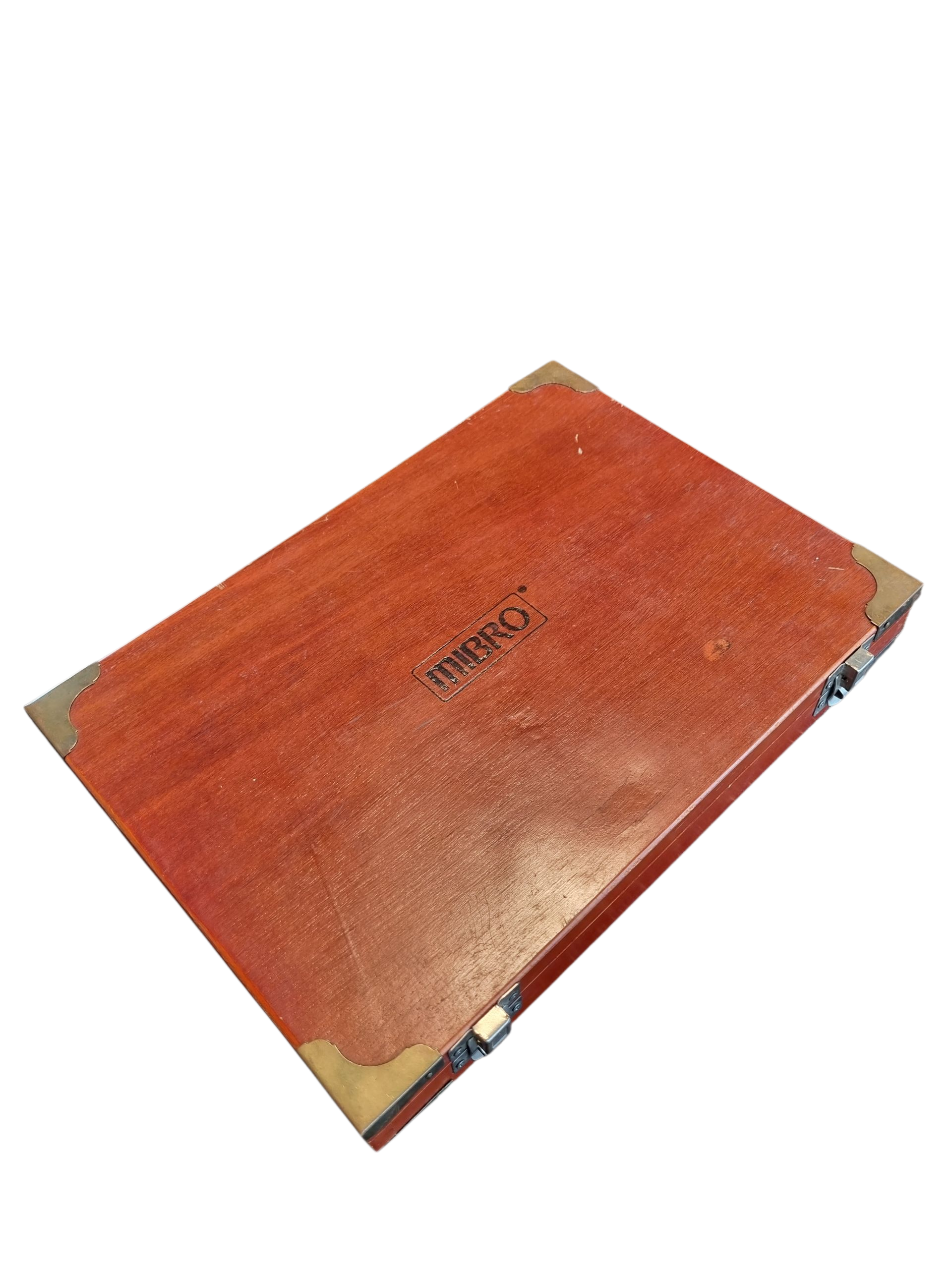 MIBRO 461371 8" Stacked Dado Pro 5/8" Arbor Saw Blades in Wooden Box - ชุดใบเลื่อยเซาะร่อง Dado ขนาด 8นิ้ว MIBRO ในกล่องไม้ รุ่น 461371