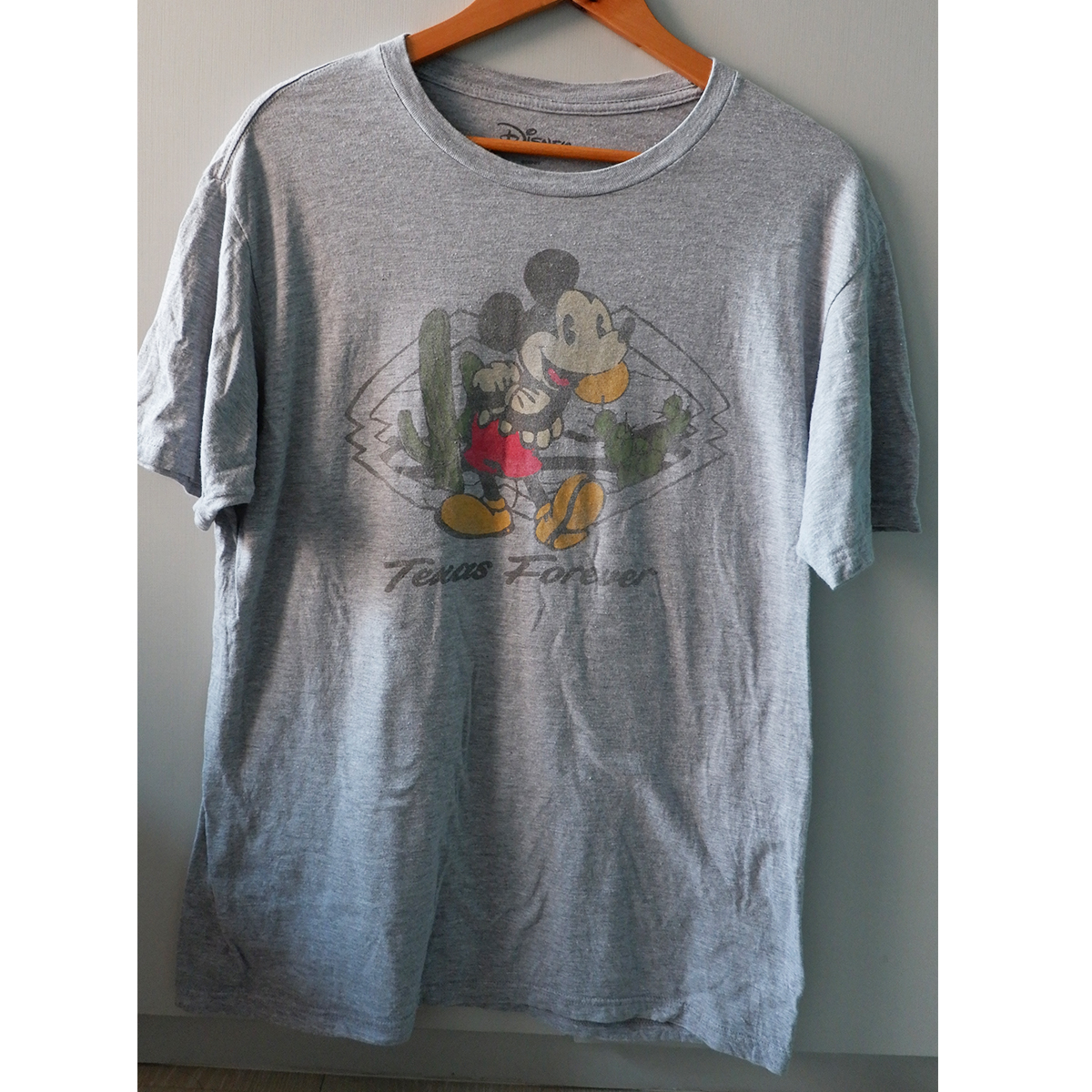 เสื้อยืดวินเทจมือสอง Vintage T-Shirt เสื้อยืดมิกกี้เมาส์ วินเทจ Mickey Mouse งานป้าย Disney
