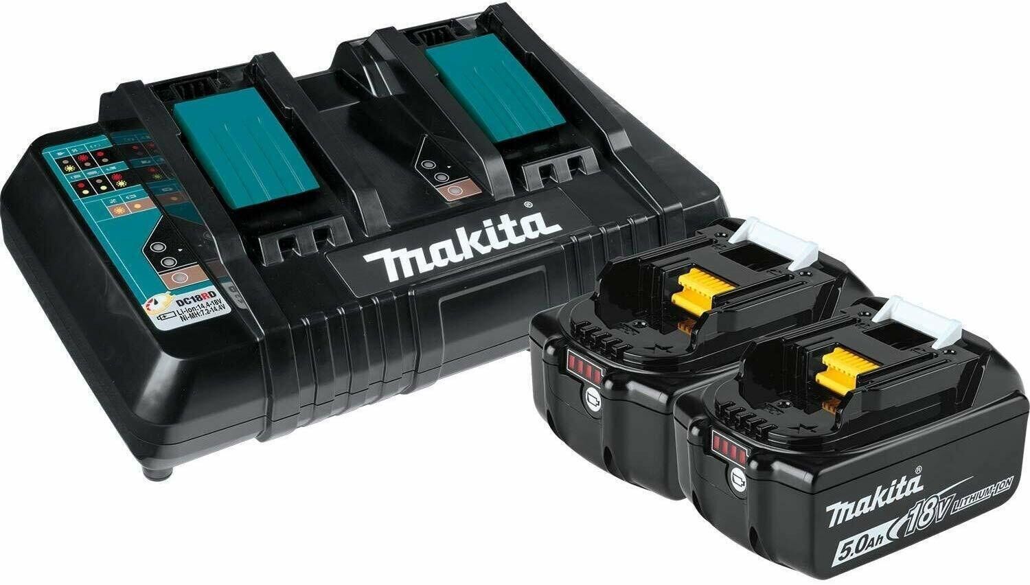 MAKITA DUX60PTX17 - 36v Cordless Multi-purpose Outdoor Tool with 2x 5.0Ah Batteries and charger - เครื่องมืองานสวนอเนกประสงค์ 36 โวล์ท รุ่น DUX60PTX17 พร้อมแบตเตอรี่ 5.0Ah 2 ก้อน และแท่นชาร์จ