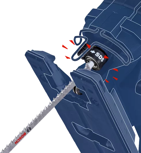 BOSCH T321AF - PRO Metal Pipes and Profiles Jigsaw Blades - ใบเลื่อยจิ๊กซอว์สำหรับการตัดท่อ และแนวขอบโลหะรุ่น T321AF - 2608636705