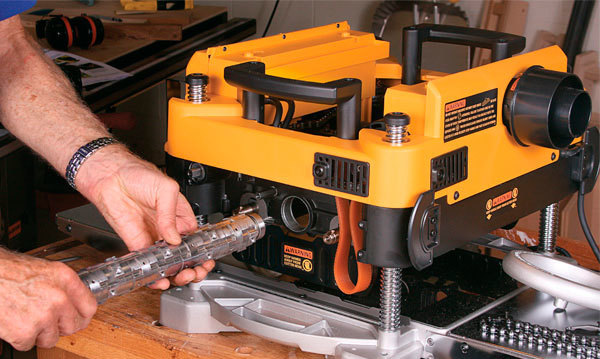 Byrd Tool SHELIX DW735-OEM Helical Cutterhead for DEWALT DW735 Planer/Thicknesser - ใบมีดเม็ดคาร์ไบด์แบบเฉือน SHELIX DW735-OEM สำหรับเครื่องรีด Dewalt DW735 * (สินค้าสั่งซื้อล่วงหน้า Pre Order)